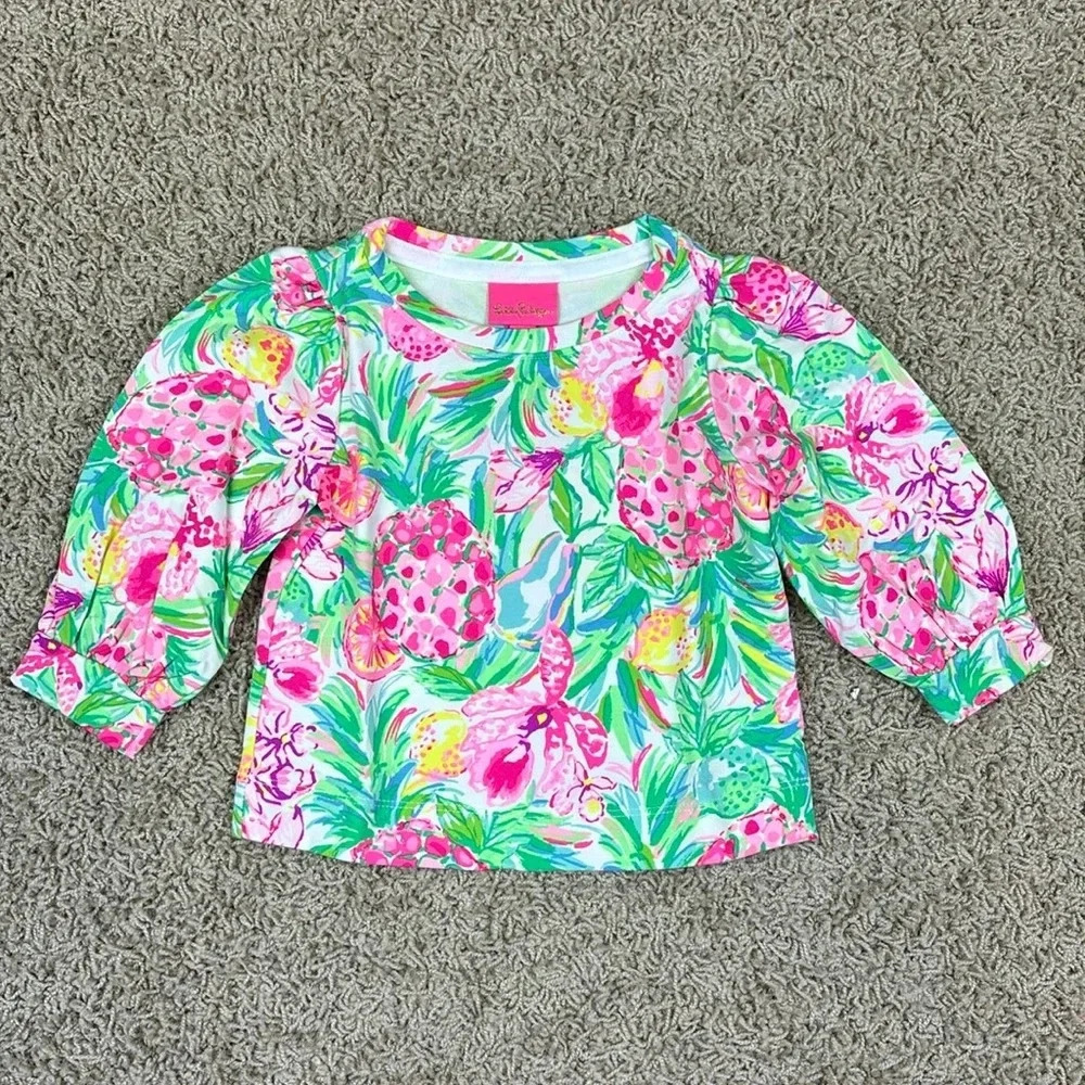 NWT Lilly Pulitzer mini Corden sweatshirt pear necessities sz xs